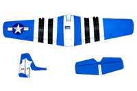 Rage R/C - Main Wing and Tail; P-51 Obsession - Hobby Recreation Products