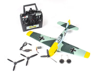 Rage R/C - Messerschmitt Bf 109 Micro RTF Airplane w/PASS - Hobby Recreation Products