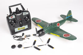 Rage R/C - Mitsubishi A6M Zero Micro RTF Airplane w/PASS System - Hobby Recreation Products
