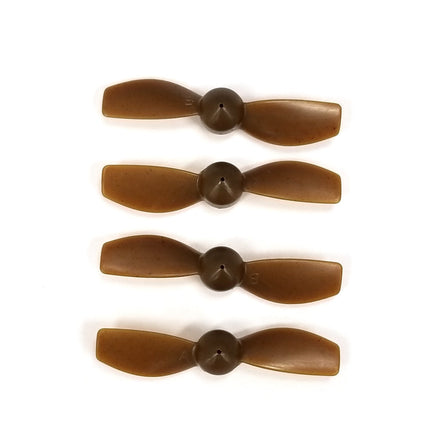 Rage R/C - Propeller Set (4) Brown; Jetpack Commander - Hobby Recreation Products