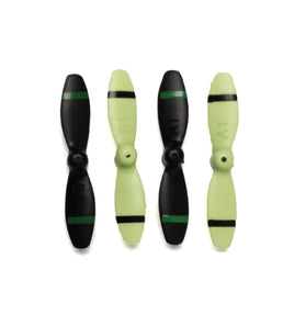 Rage R/C - Propeller Set, Black/Green (4) Pico X - Hobby Recreation Products