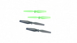 Rage R/C - Propeller Set Green / Black (2 of each color); Stinger 2.0 - Hobby Recreation Products