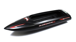 Rage R/C - Replacement Hull w/ Hardware; Black Marlin MX - Hobby Recreation Products