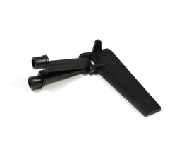 Rage R/C - Rudder and Mount; Black Marlin MX - Hobby Recreation Products
