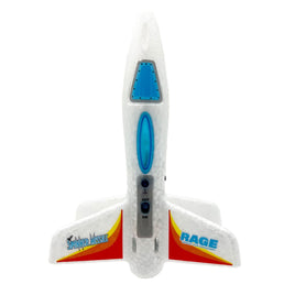 Rage R/C - Spinner Missile - White Electric Free-Flight Rocket - Hobby Recreation Products