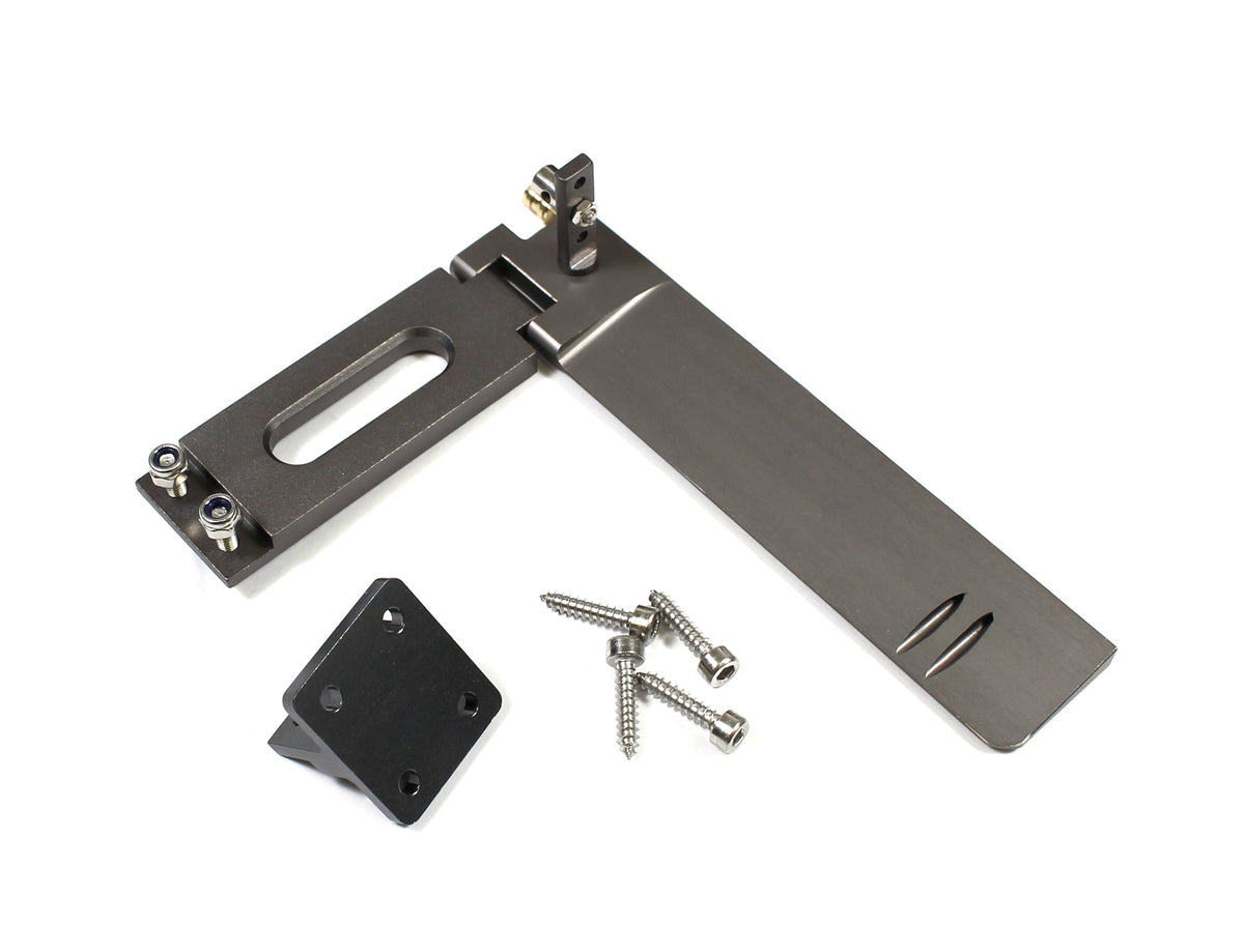 Stainless Steel Rudder; Velocity 800 BL| Hobby Recreation Products