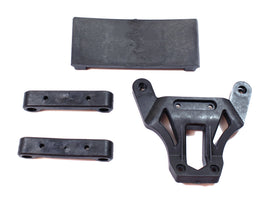 Rage R/C - Steering Top Plate, and Front Hinge Pin Brace Set, for RZX - Hobby Recreation Products