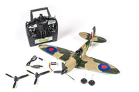 Rage R/C - Supermarine Spitfire Micro RTF Airplane w/PASS - Hobby Recreation Products