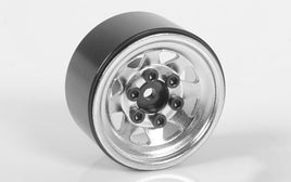 RC4WD - 1/24 Stamped Steel 1.0" Stock Beadlock Wheels (Silver) 4 pcs - Hobby Recreation Products
