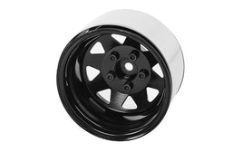 RC4WD - 5 Lug Deep Dish Wagon 1.9" Steel Stamped Beadlock Wheels (Black) - Hobby Recreation Products