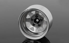 RC4WD - 5 Lug Deep Dish Wagon 1.9" Steel Stamped Beadlock Wheels (Plain) 4pcs - Hobby Recreation Products