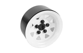RC4WD - 5 Lug Wagon 1.9" Steel Stamped Beadlock Wheels (White) - Hobby Recreation Products