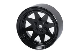 RC4WD - 6 Lug Wagon 2.2" Steel Stamped Beadlock Wheels (Black) - Hobby Recreation Products