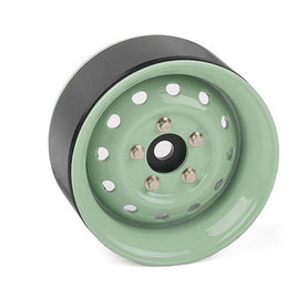 RC4WD - Heritage Edition Stamped Steel 1.9" Wheels (Grasmere Green) - Hobby Recreation Products