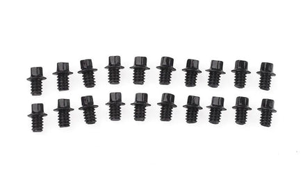 RC4WD - Miniature Scale Hex Bolts, M1.6 x 2mm, Black - Hobby Recreation Products