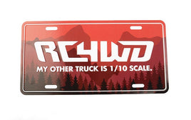 RC4WD - "My Other Truck" License Plate - Hobby Recreation Products