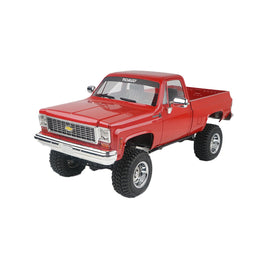 RC4WD - Trail Finder 2 "LWB" RTR with Chevrolet K10 Scottsdale Hard Body Set - Red - Hobby Recreation Products