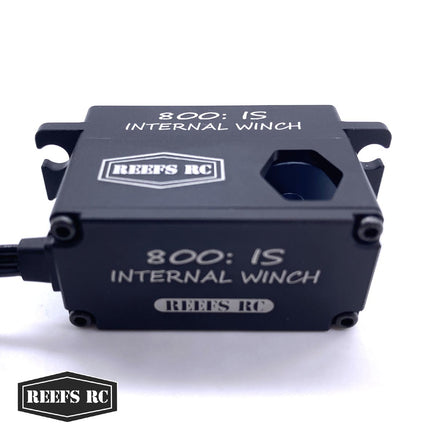 Reef's RC - 800 IS Internal Spool Low Pro High Torque High Speed Brushless Servo w/ Built in Winch Controller - Hobby Recreation Products