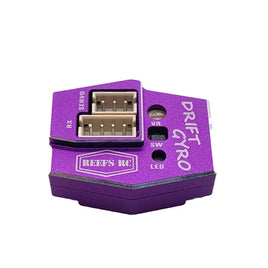 Reef's RC - Drift Gyro for 1/10 and Mini Scale RC Drift Cars, Purple - Hobby Recreation Products