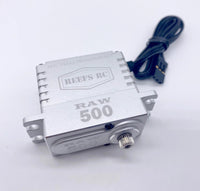Reef's RC - Raw 500 High Torque High Speed HV Waterproof Brushless Servo .095/500 @7.4V - Hobby Recreation Products