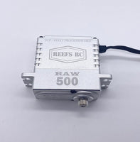 Reef's RC - Raw 500 High Torque High Speed HV Waterproof Brushless Servo .095/500 @7.4V - Hobby Recreation Products