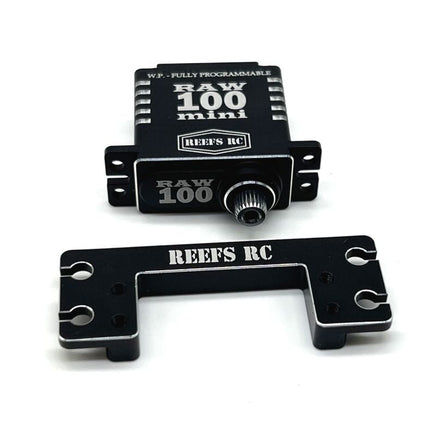 Reef's RC - RAW100 Servo Mount, 7075 Aluminum - Hobby Recreation Products