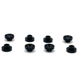 Reef's RC - Servo Washers 8pk- Black - Hobby Recreation Products