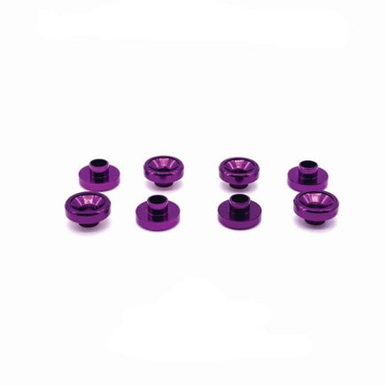 Reef's RC - Servo Washers, 8pk, Purple - Hobby Recreation Products