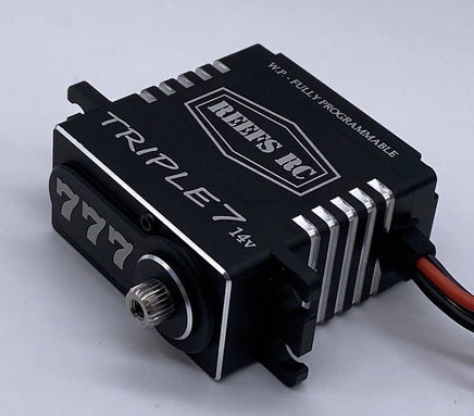 Reef's RC - Triple7 14V High Torque High Speed Brushless Programmable Servo - Hobby Recreation Products