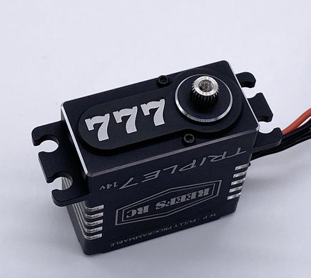 Reef's RC - Triple7 14V High Torque High Speed Brushless Programmable Servo - Hobby Recreation Products