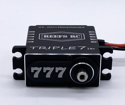 Reef's RC - Triple7 14V High Torque High Speed Brushless Programmable Servo - Hobby Recreation Products