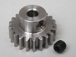 Robinson Racing - 21 Tooth .6 MOD Metric Steel Alloy Pinion Gear, 1/8" Bore - Hobby Recreation Products