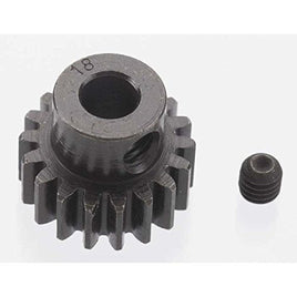 Robinson Racing - EXTRA HARD 18 TOOTH BLACKENED STEEL 32P PINION 5M/M - Hobby Recreation Products