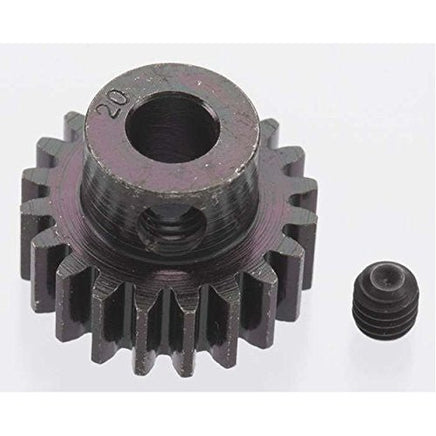 Robinson Racing - EXTRA HARD 20 TOOTH BLACKENED STEEL 32P PINION 5M/M - Hobby Recreation Products