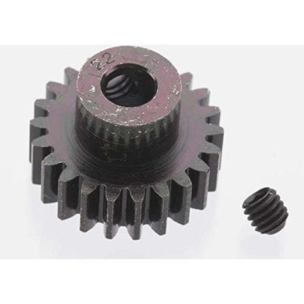 Robinson Racing - EXTRA HARD 22 TOOTH BLACKENED STEEL 32P PINION 5M/M - Hobby Recreation Products