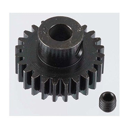 Robinson Racing - EXTRA HARD 24 TOOTH BLACKENED STEEL 32P PINION 5M/M - Hobby Recreation Products