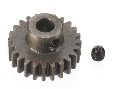 Robinson Racing - HARD 5MM BORE(.8) PINION 24T - Hobby Recreation Products