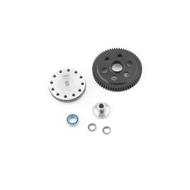 Robinson Racing - YETI GEN3 SLIP UNIT 64T SPUR W/ RIDGED HUB HARD BLK - Hobby Recreation Products