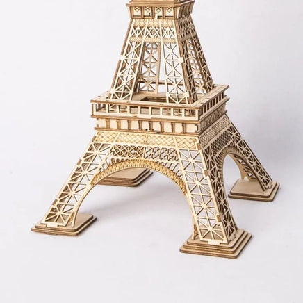 Robotime - Classic 3D Wood Puzzles; Eiffel Tower - Hobby Recreation Products
