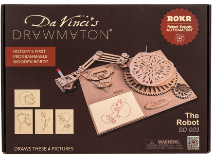 Robotime - DaVinci Drawing Machines; The Robot - Hobby Recreation Products