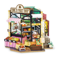 Robotime - DIY House; Carl's Fruit Shop - Hobby Recreation Products