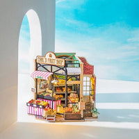 Robotime - DIY House; Carl's Fruit Shop - Hobby Recreation Products