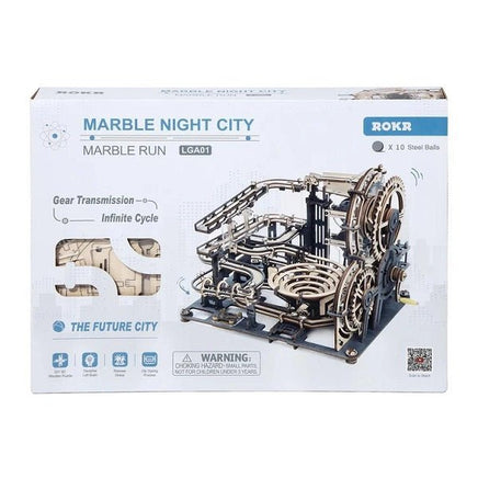 Robotime - Marble Run; Marble Night City - Hobby Recreation Products