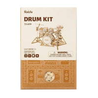 Robotime - Musical Instruments; Drum Kit - Hobby Recreation Products