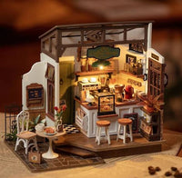 Robotime - Rolife No.17 Cafe Miniature House kit - Hobby Recreation Products