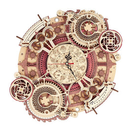 Robotime - Time Art; Zodiac Wall Clock - Hobby Recreation Products