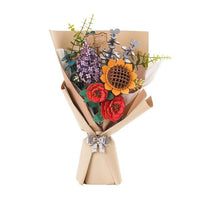 Robotime - Wooden Flower Bouquet 3D Wooden Puzzle - Hobby Recreation Products