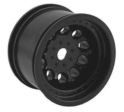 RPM R/C Products - 2.2 REVOLVER WHEELS BLACK FR RURTLER & STAMPEDE - Hobby Recreation Products