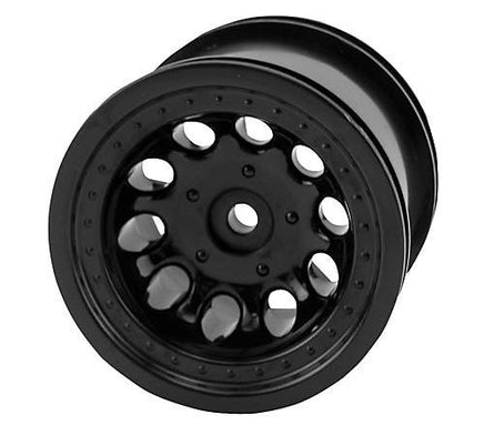 RPM R/C Products - 2.2 REVOLVER WHEELS BLACK RR RURTLER & STAMPEDE - Hobby Recreation Products