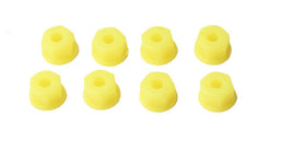 RPM R/C Products - 6-32 Nylon Nuts, Neon Yellow, (8pcs) - Hobby Recreation Products